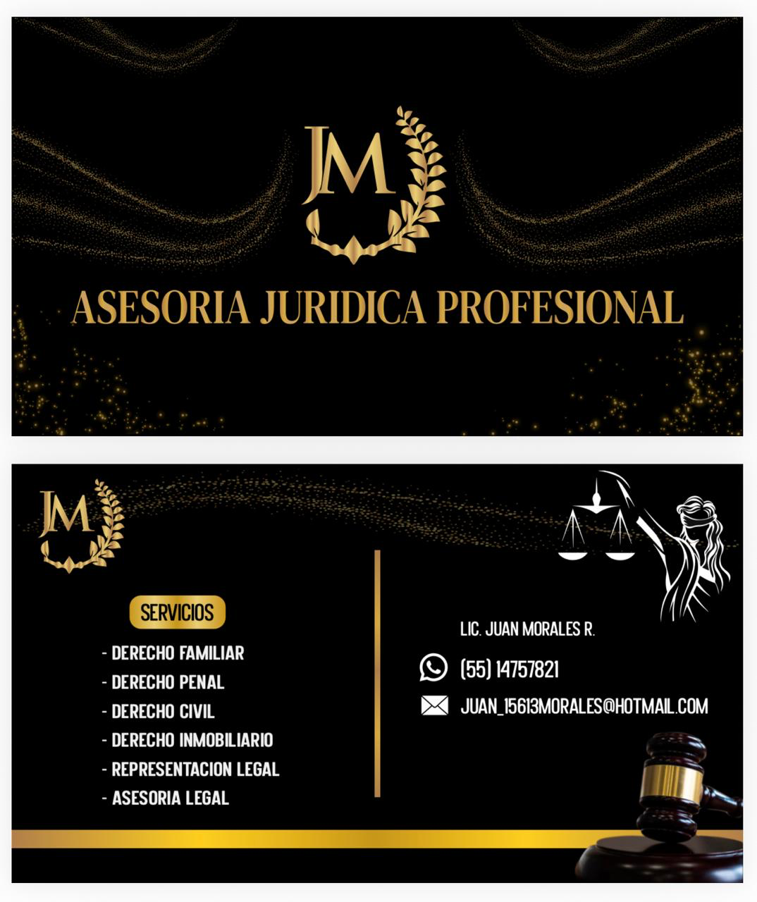Asesoría Jurídica Profesional Lic. Juan Morales